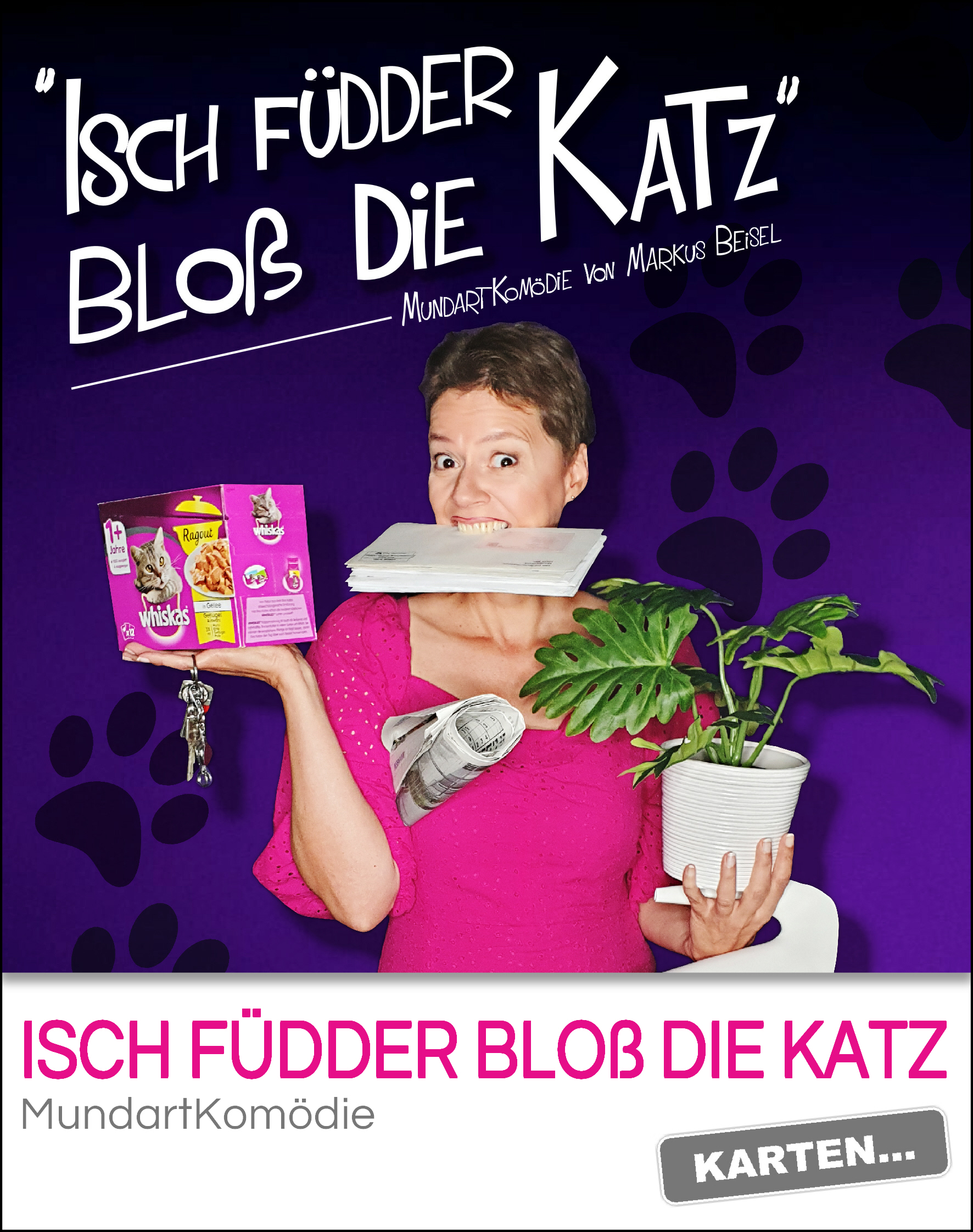 Isch füdder bloß die Katz